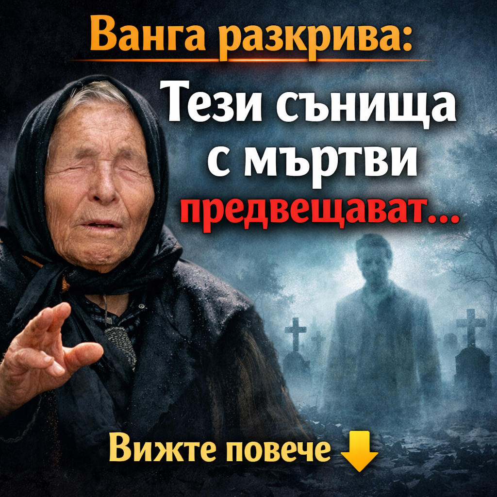 Ванга разкрива: Тези сънища с мъртви предвещават...Вижте повече 1 372108ef 1457 4b49 a708 9e06a9554634