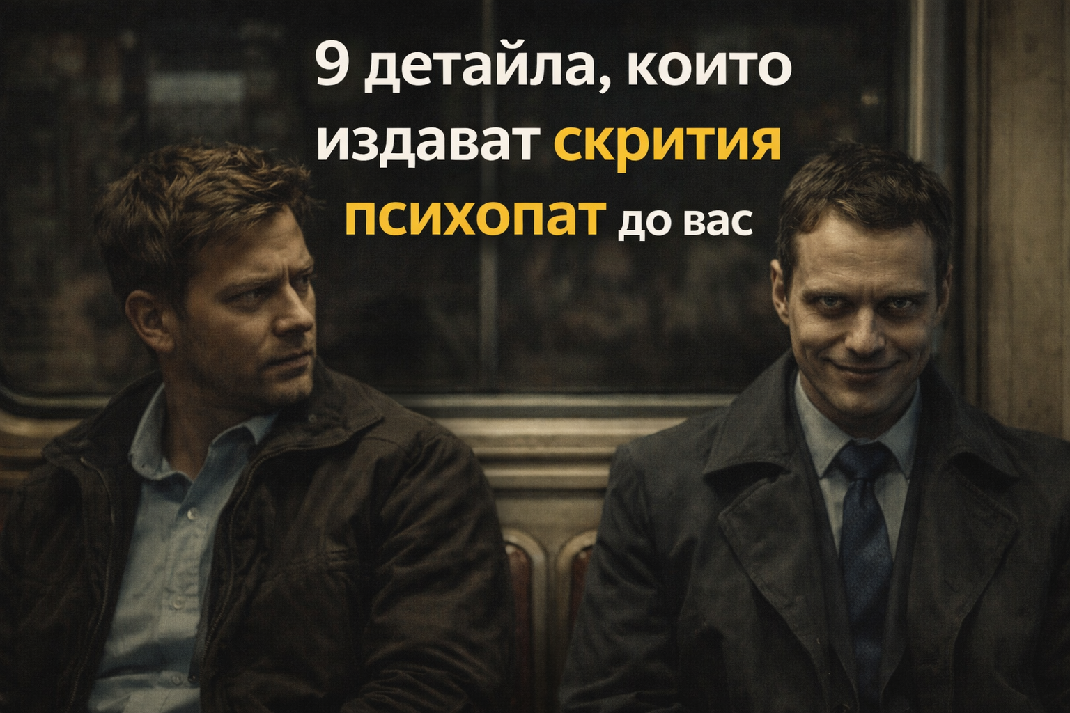 9 детайла, които издават скрития психопат до вас 1 80caa443 74da 41e6 9178 700d98397820