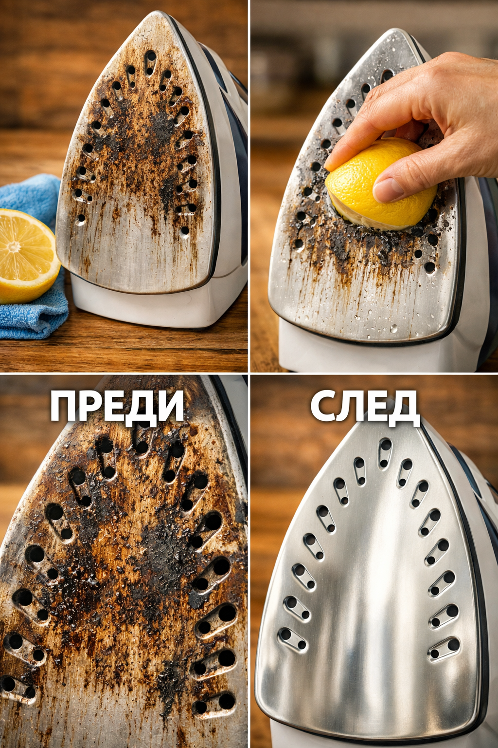 😱 Ютията ми оставяше кафяви петна и почти нямаше пара… Вместо да я изхвърля, пробвах ТОЗИ трик – след 15 минути работеше като нова! 🍋✨ 1 99b5c395 183d 4e41 b258 f9784e1b9590
