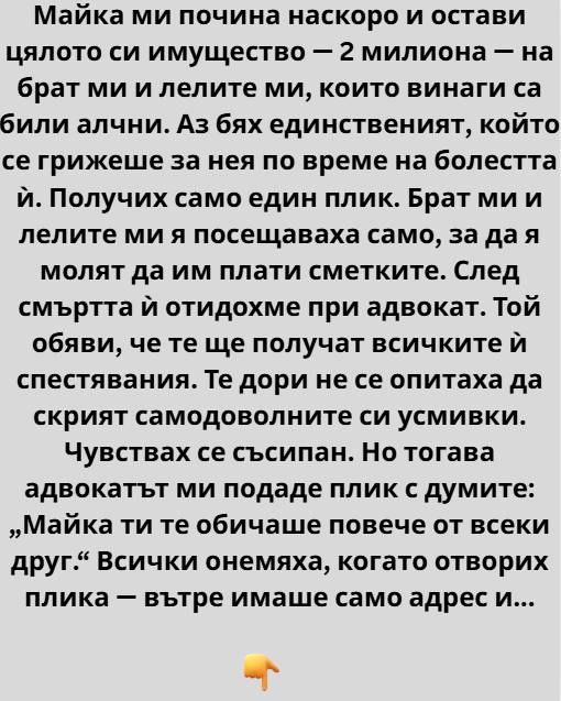 Майка ми почина скоро ... 1 533982216 1316371057165780 5237135515487164295 n