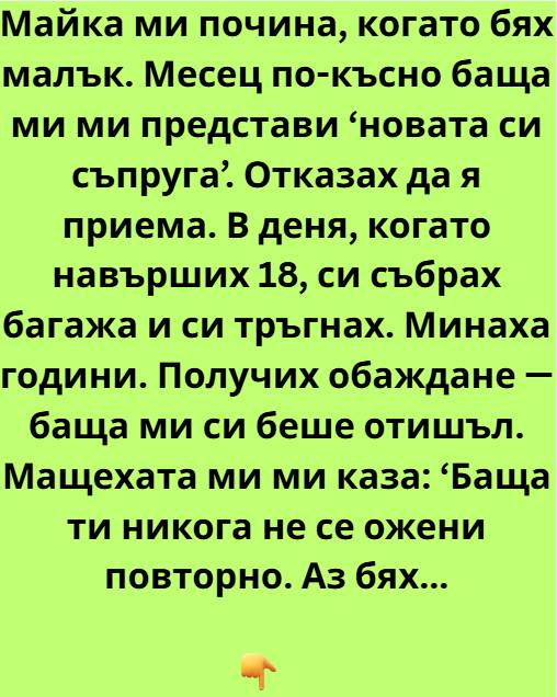 Майка ми почина ,когато бях малък 1 535529458 122199011078271488 5792253830403424006 n