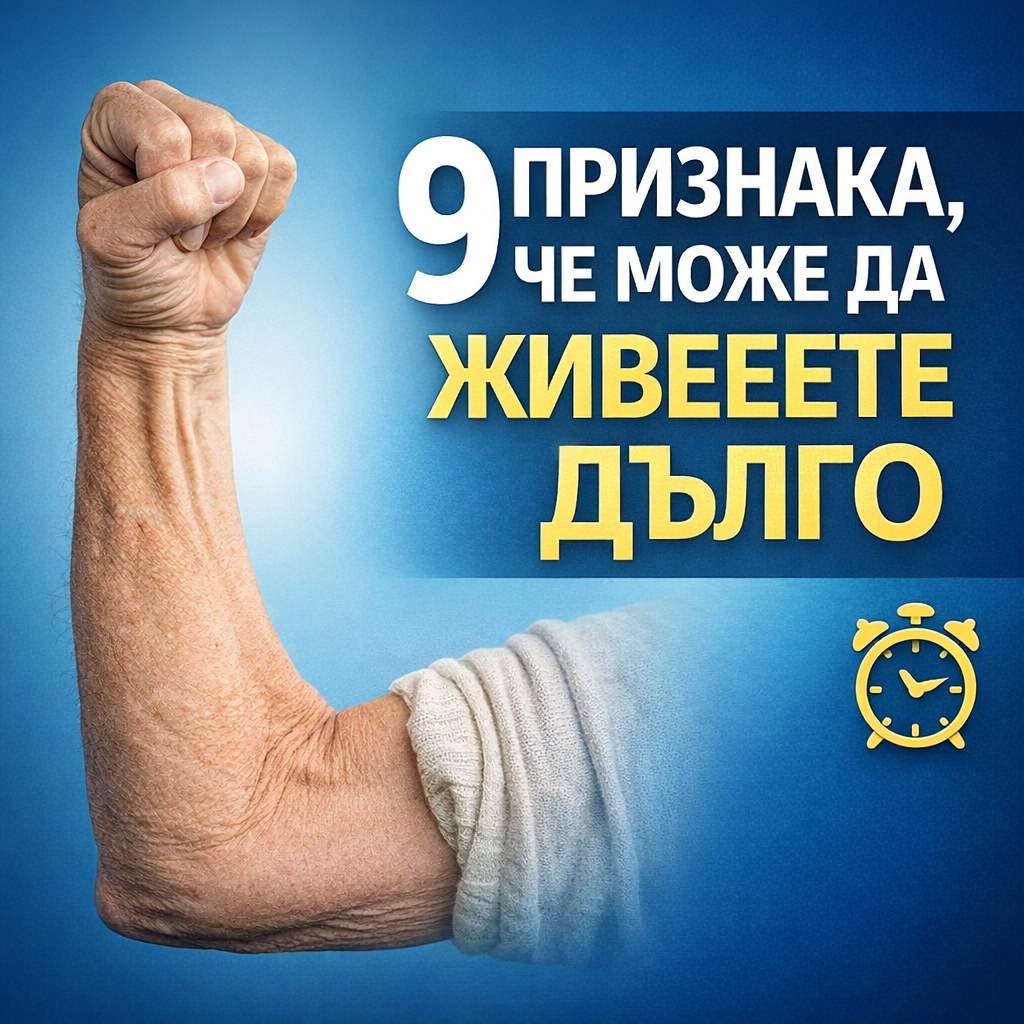 СПЕШНО ПРОВЕРЕТЕ! 9 неочаквани признака, че ЩЕ ЖИВЕЕТЕ МНОГО ДЪЛГО! 1 ac1739e8 a2b6 403f a9a8 799e1f2e0d46