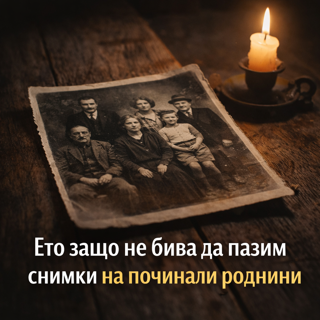 Ето защо не бива да пазим снимки на починали роднини 1 e2f7580e 0bef 48a5 b776 a6fbe7d65f96
