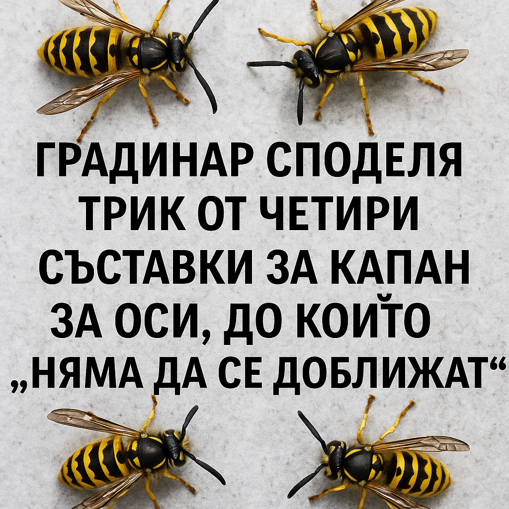 Градинар споделя трик от четири съставки за капан за оси, до който „ няма да се доближат 1 f6187052 3f35 466c b41a 9f241665485c