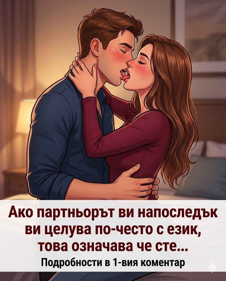 Ако партньорът ви напоследък ви целува по-често с език, това означава че сте... 1 unnamed