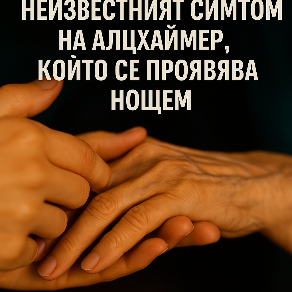 Малко известен симптом на Алцхаймер може да се появи за една нощ... виж повече 1 b4369398 e596 47a4 aad3 b2b5f9e5ce8c