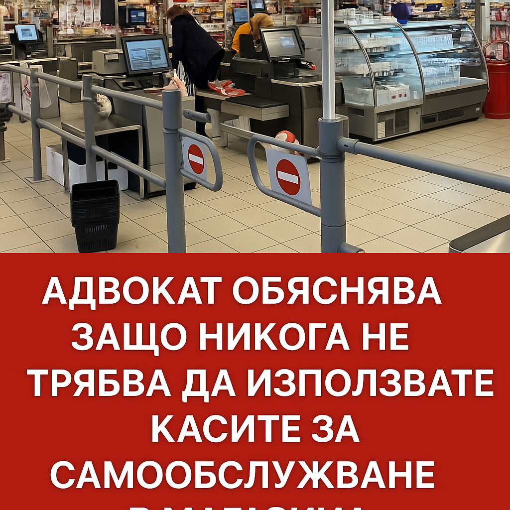 Адвокат обяснява защо НИКОГА не трябва да използвате касите за самообслужване в магазина 1 c79b61a5 d92d 4c76 a6d0 2730f0af4f36