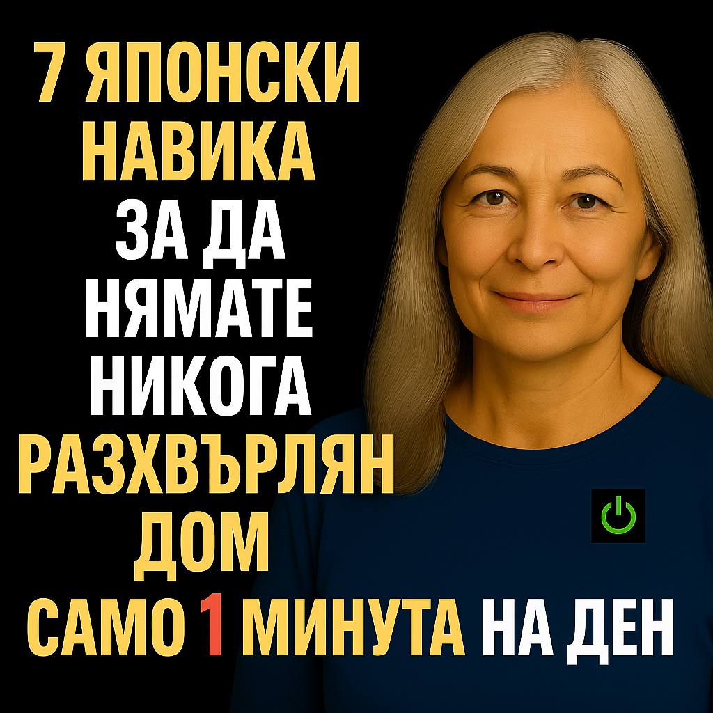 7 японски навика, за да нямате никога разхвърлян дом – само 1 минута на ден 1 206c33d0 7424 4172 9636 f53d85a55e0d