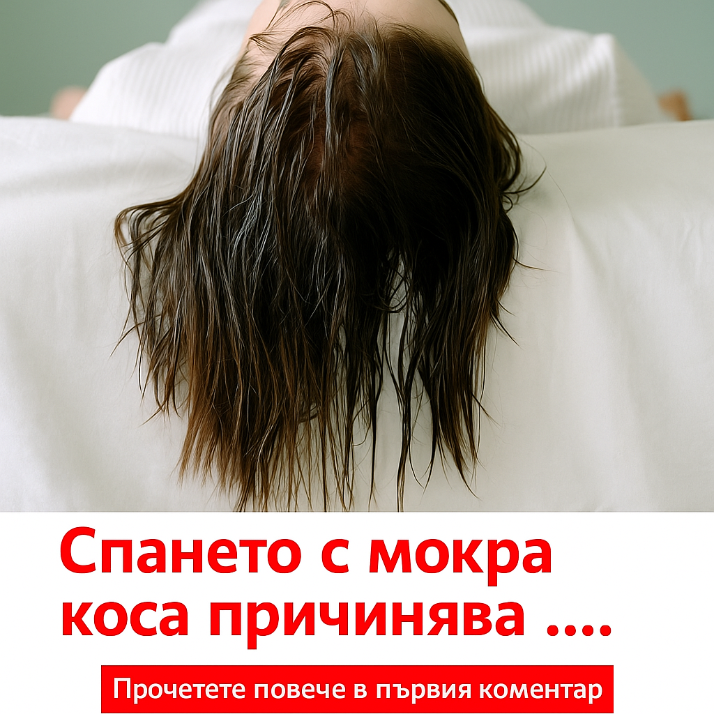Спането в мокра коса причинява .... Виж повече 1 c88a463b af1c 46dd be20 8c27de1f0bb5