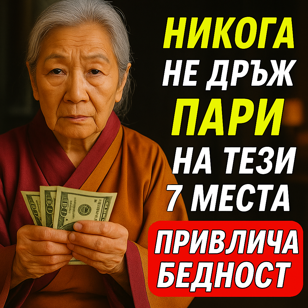 7 места в дома ти, които привличат бедността, ако държиш пари в тях 😮👇 1 daa121b8 3cfa 4da9 8be3 34e06d22d1af