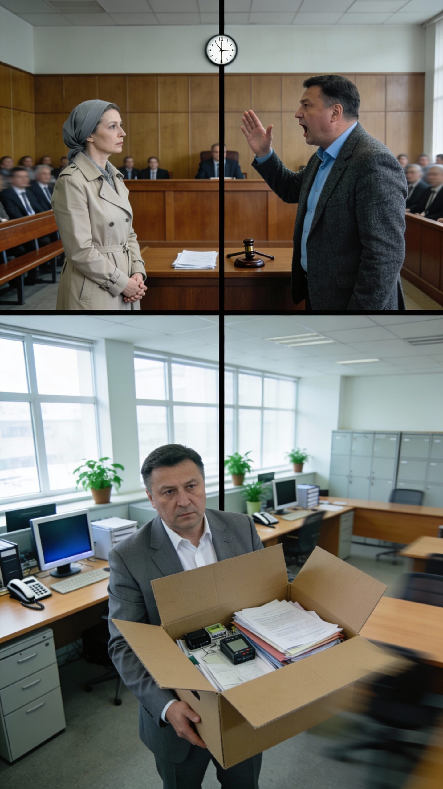 „При развода ще върнеш всичко до последния конец — дори бельото, което съм ти купувал!“ — крещеше мъжът в съдебната зала. Не спорех. Само кимнах. Но когато куриерът му достави кутия с „подаръците“ директно по време на работна среща пред директора, той ПОБЕЛЯ от видяното… 😲😲😲 1 1ecaaa26 ce33 409d 9b32 1ca21895e449 scaled