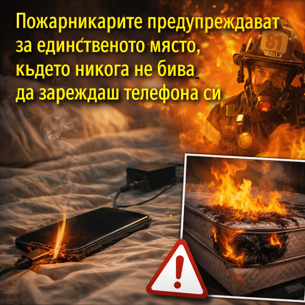 Пожарникарите предупреждават: Никога не зареждайте телефона си тук – ще съжалявате жестоко 1 2ba7a023 ba59 4943 8403 d22abc54f570