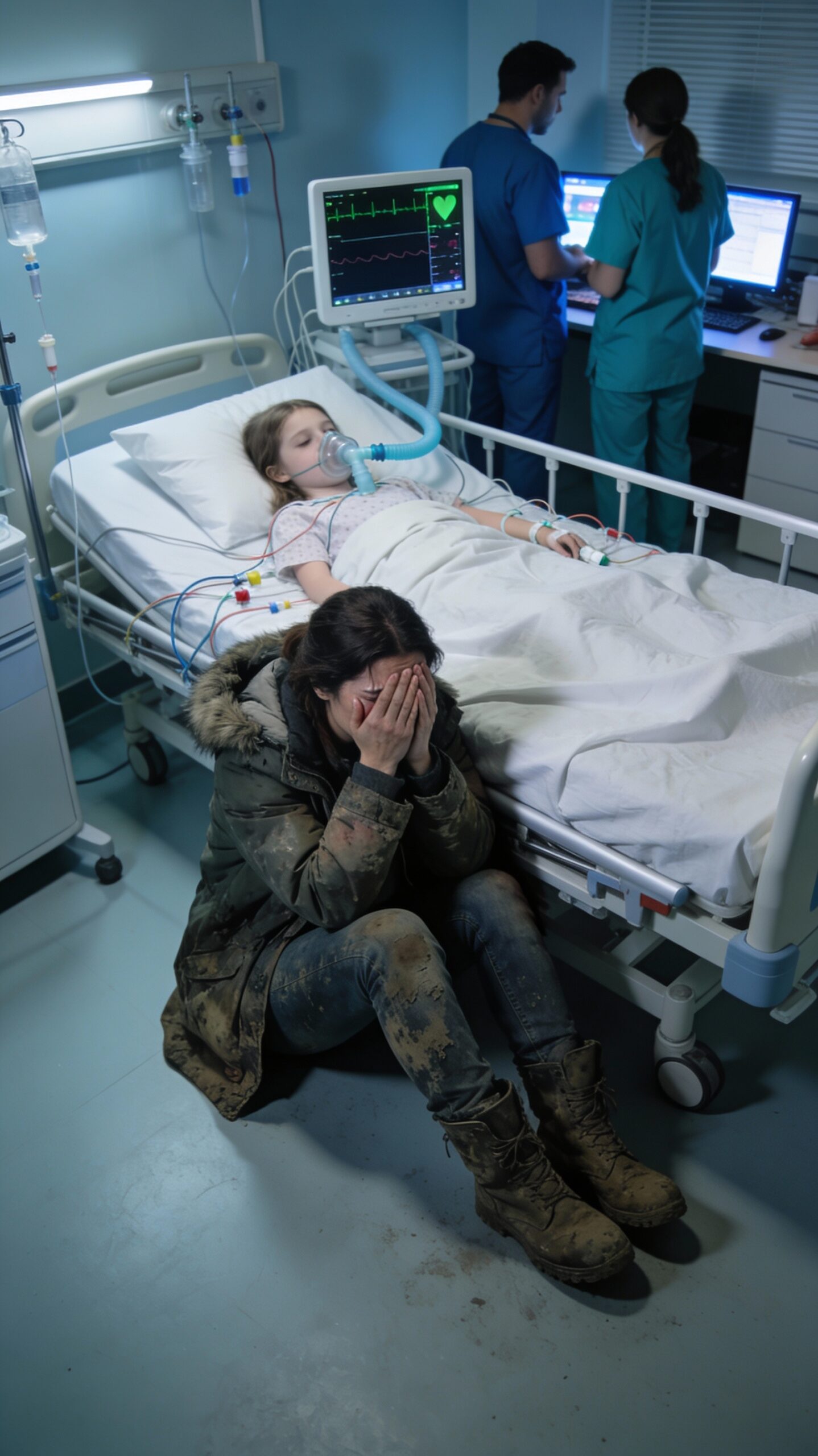 В пет сутринта получих обаждане от зет си: „Елате да приберете дъщеря си от автобусната спирка. Ние вече не я искаме.“ Когато пристигнах, дъщеря ми едва дишаше — цялата в синини и счупени кости. Ридаеше и прошепна: 1 b7131405 fb4d 4f7f a8ae e18e1bdcb5de scaled
