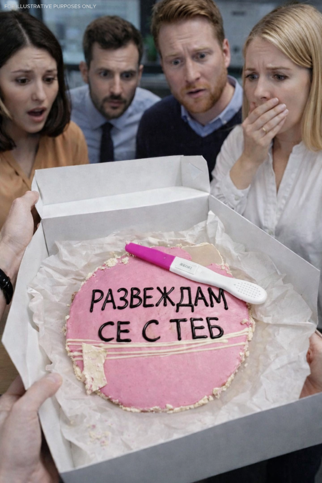 Съпругът ми изпрати торта на работното ми място с надпис „Развеждам се с теб“ — това, което разбра след това, го съсипа 1 2b5cc8b9 89af 4925 b6b3 41ff5ba86787