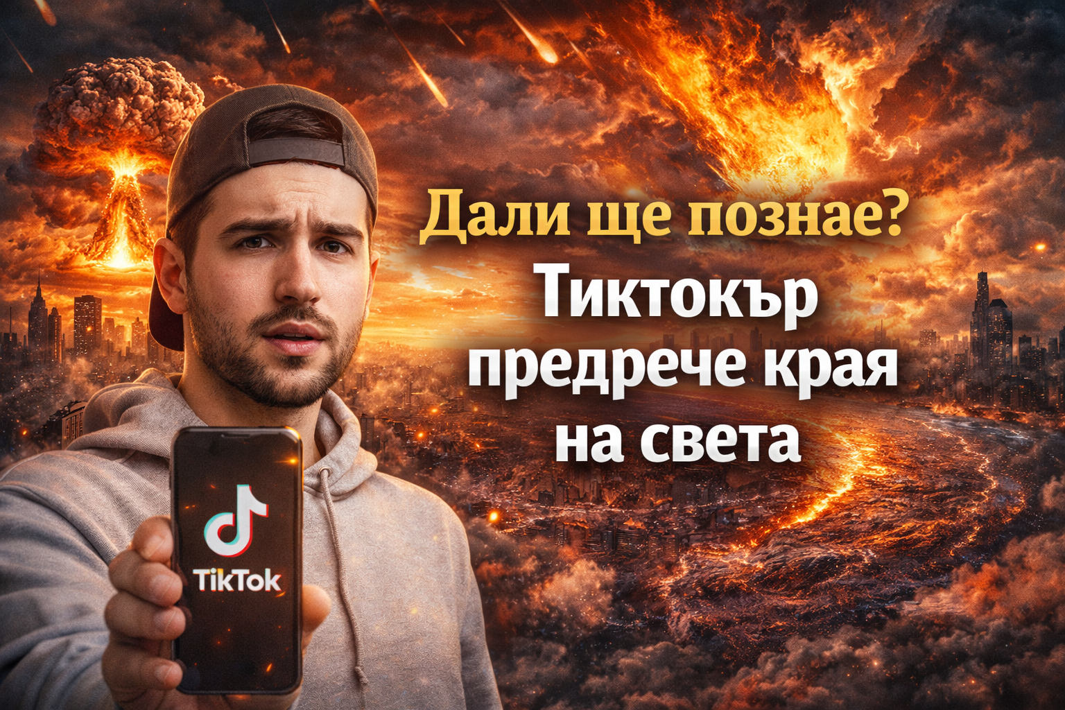Дали ще познае?Тиктокър предрече края на света 1 5dd03bdf 1cb7 47fa b0e1 317a22105939