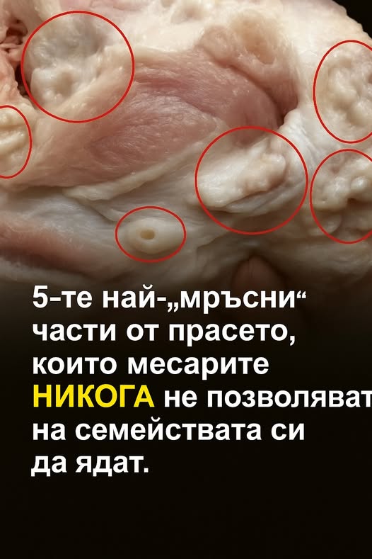 5-те най-„мръсни“ части от прасето, които месарите НИКОГА не позволяват на семействата си да ядат. 👇 1 616826482 1460318482771036 663811322763086500 n