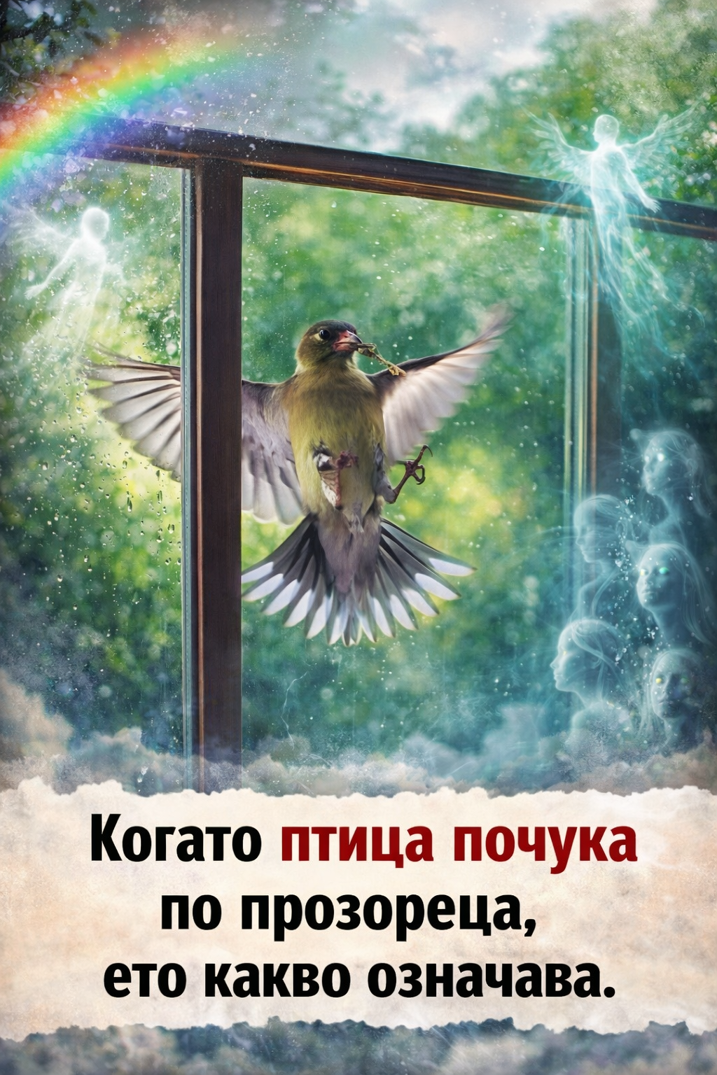 Когато птица почука по прозореца, ето какво означава… виж още 👇 1 6a40a7ee b6a6 4d76 af98 ec85652a8c50
