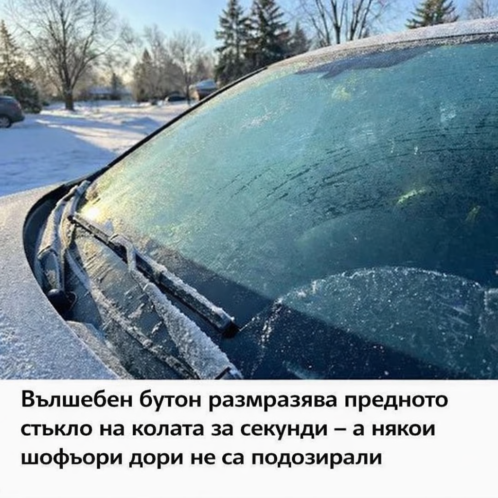 Вълшебен бутон размразява предното стъкло на колата за секунди – а някои шофьори дори не са подозирали 1 a6367682 54c4 4261 a5a4 c525ef1c0ad5