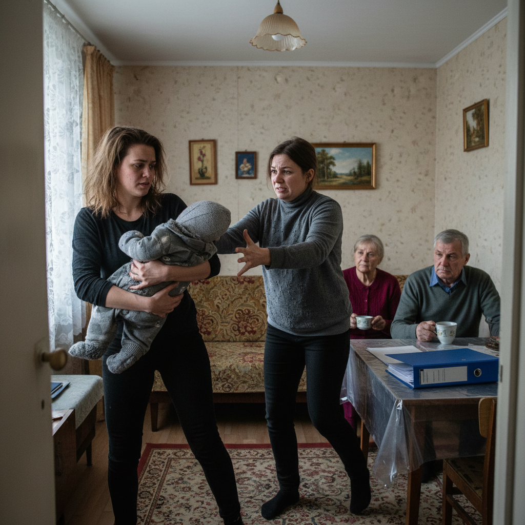 Ноктите на Елена се вкопчиха в одеялцето на сина ми и го дръпнаха с такава сила, че главичката му мръдна рязко настрани и бебето захлипа с глас, от който кръвта ми замръзна. 1 c2b7000d 5f2e 4ab3 a671 e8d5b482296a