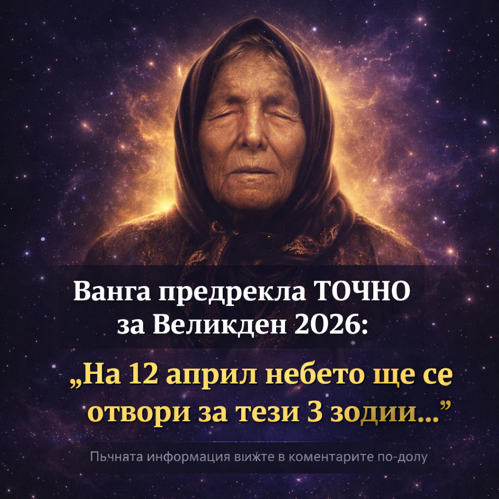 Ванга предрекла ТОЧНО за Великден 2026: „На 12 април небето ще се отвори за тези 3 зодии… 1 5e1f2860 0b47 4233 81ba 90cd40cc1acf