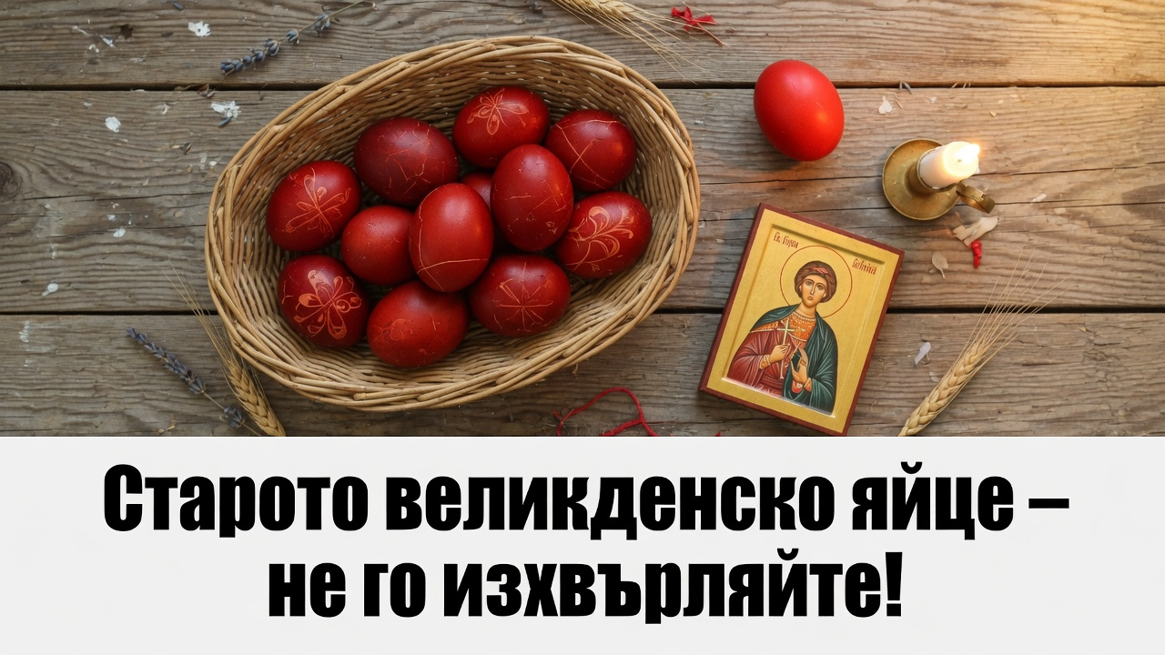 Какво задължително да направите със старото великденско яйце – 6 обичая, които повечето вече са забравили 1 b473cb6e 7663 42a3 96f1 fe6ce8e628c6