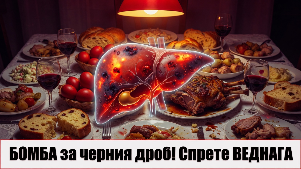 Лекарите БИЯТ ТРЕВОГА: Преди Великден масово ядат ТОВА — а то е като БОМБА за черния дроб! Спрете ВЕДНАГА... 1 изтеглен файл 1