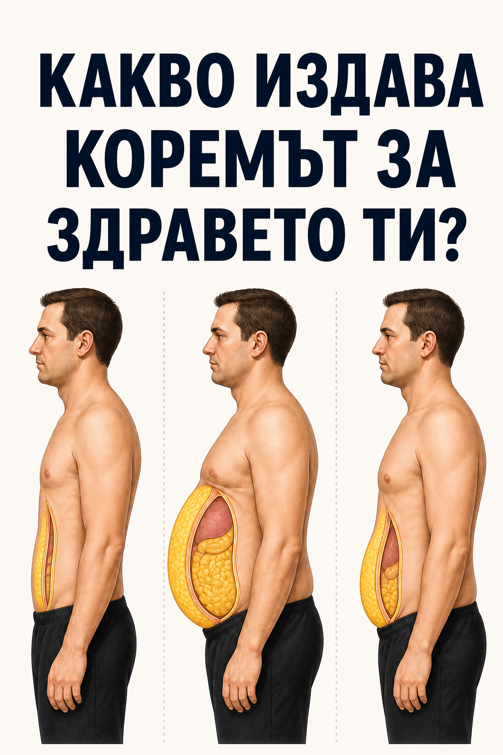 Какво издава коремът за здравето ти? Не всеки „шкембак“ означава едно и също 1 bc92a7a2 01a3 47c4 8cc2 e1e704e5e740