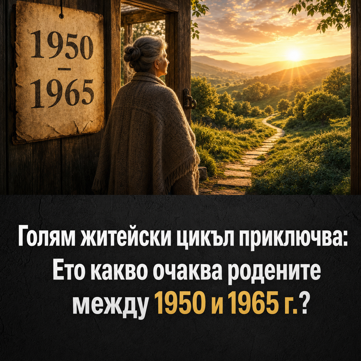 Голям житейски цикъл приключва: Ето какво очаква родените между 1950 и 1965 г. 1 312f64e2 bd6a 43d6 94db bdbc80bac32f
